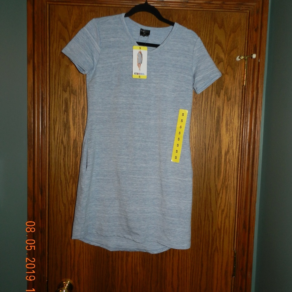 NWT Women's 32 Degrees Cool Blue Heather Dress